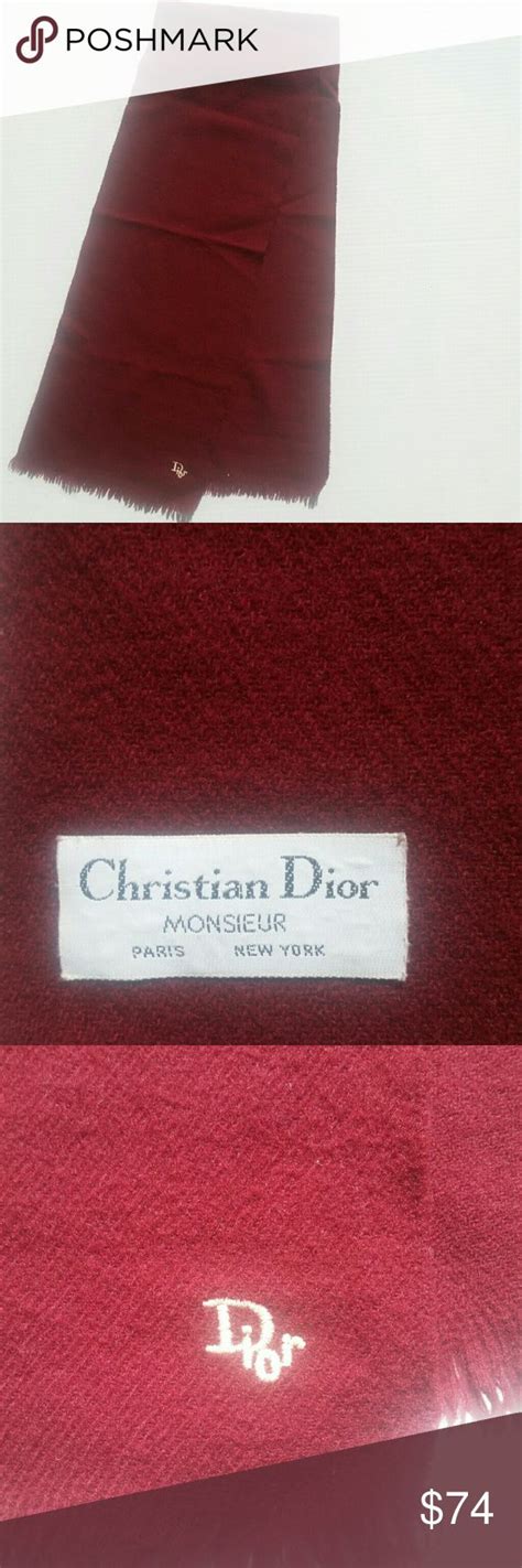 authentication of Dior scarf